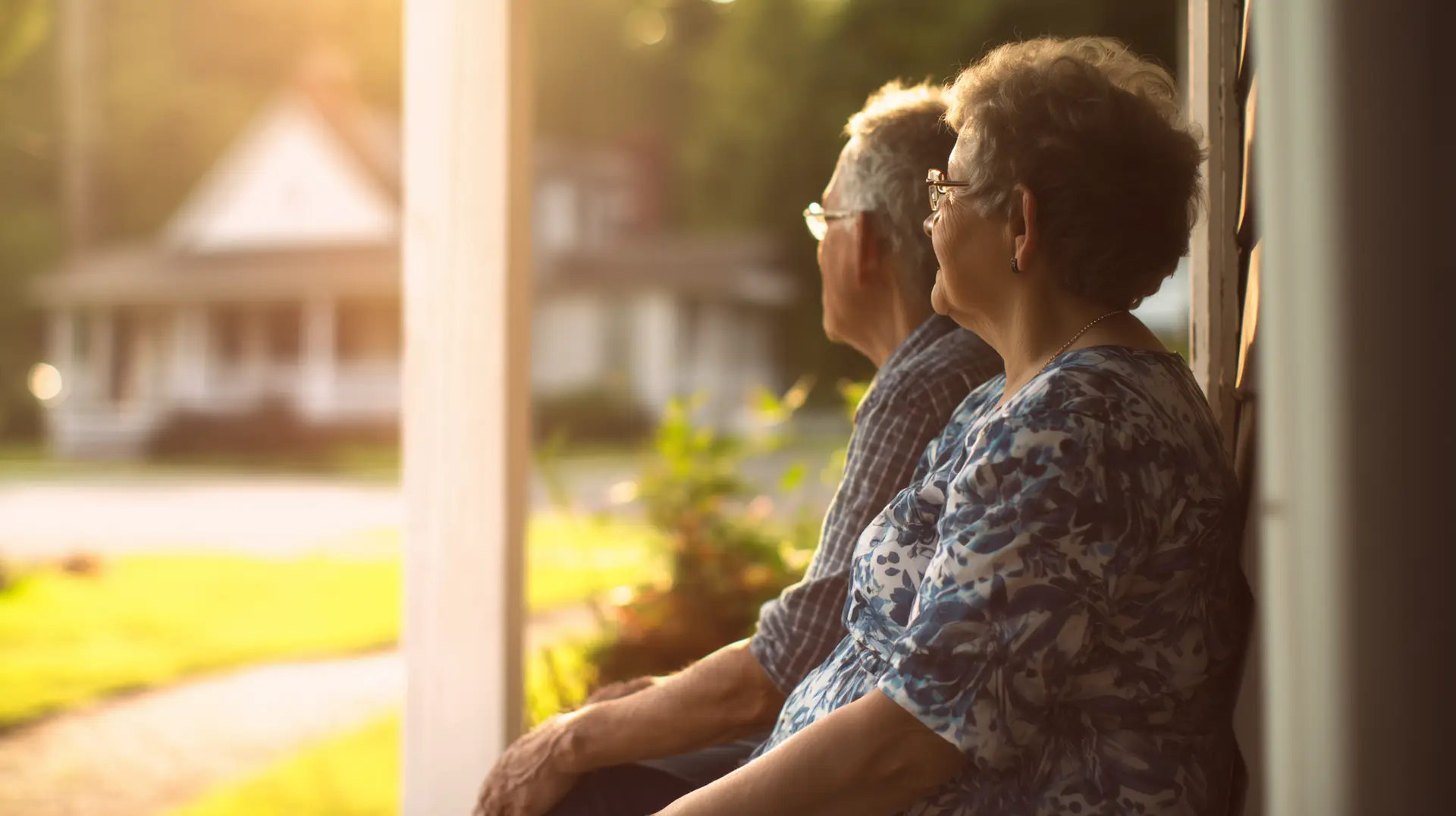 Adult daughter concerned about elderly parent